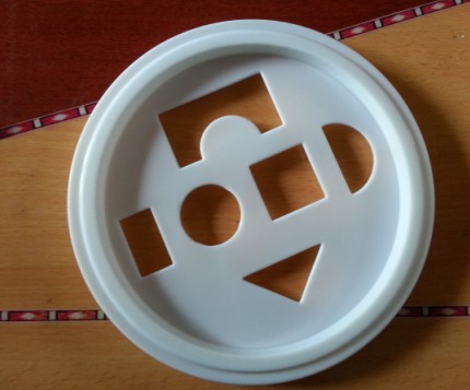 雄縣透明塑料蓋，紙桶塑料蓋，紙桶蓋加工