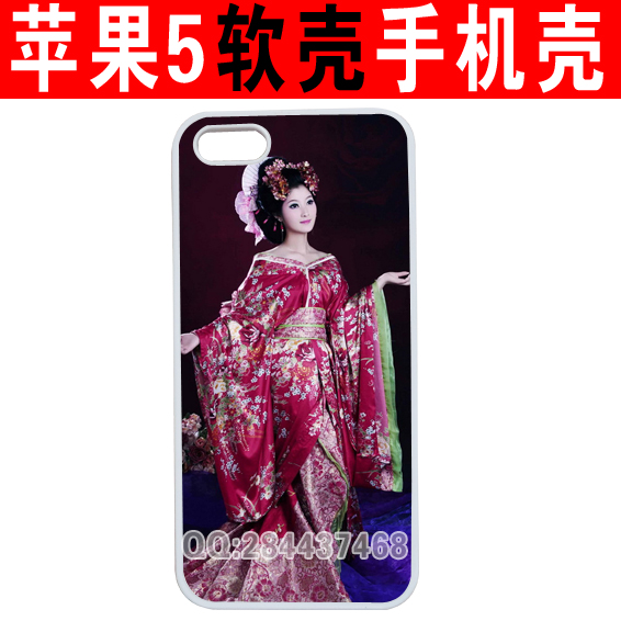 IPHONE5手機素材TPU手機保護套熱轉印手機殼批發(fā)